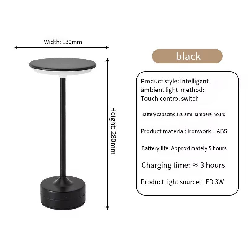 Touch to Shine: Smart Dimmable Desk Lamp