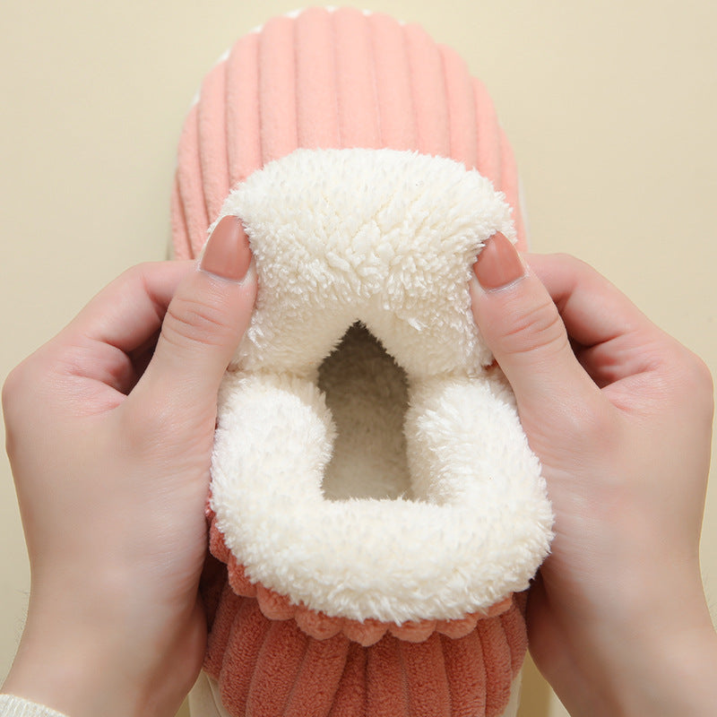 Ultra-Cozy Plush Lined House Slippers